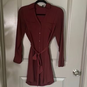 Express Portofino Shirt Dress